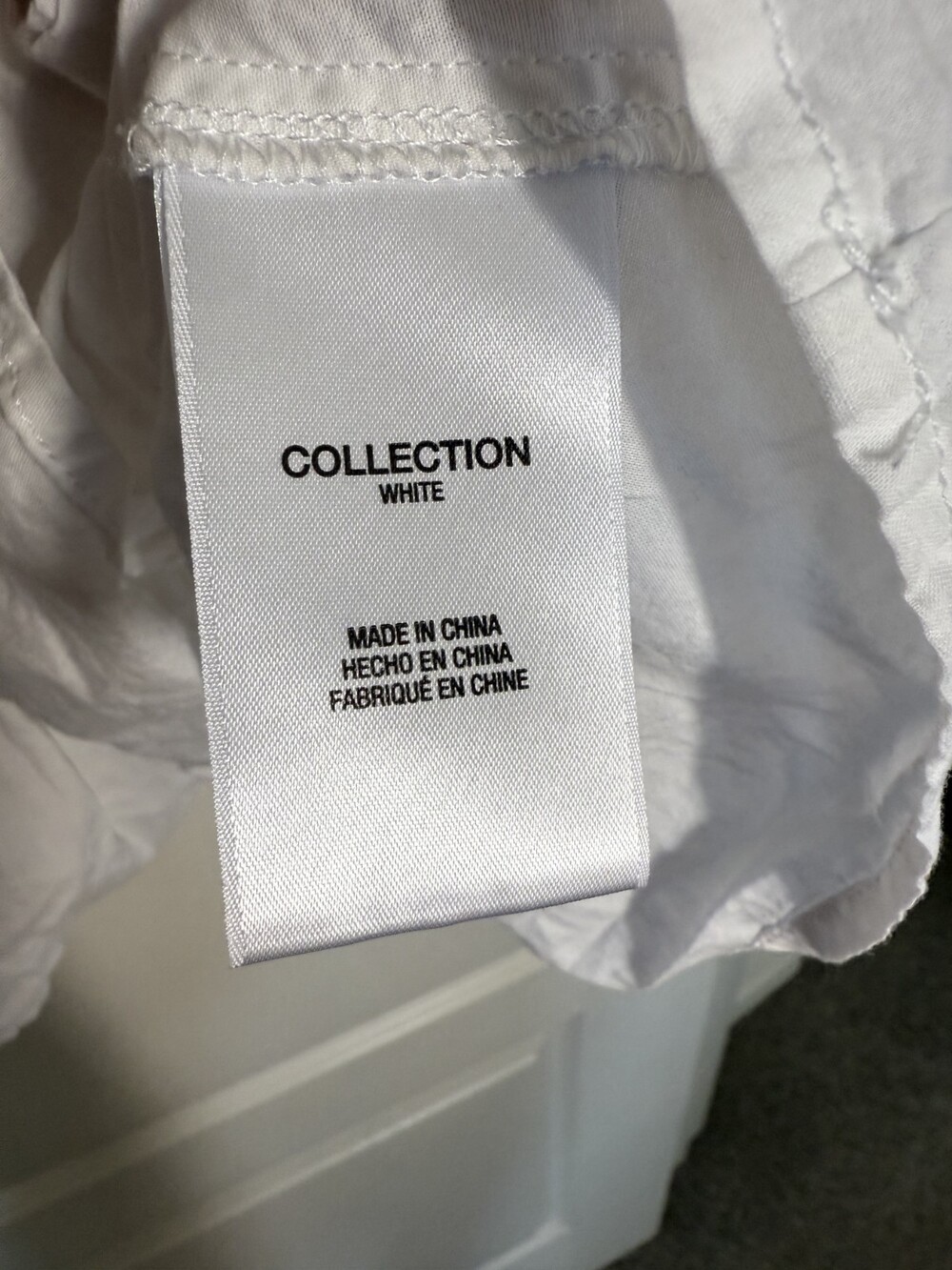 JOE'S JEANS VOILE PEPLUM WHITE SLEEVELESS TOP SIZE XL $178 - Picture 4 of 7
